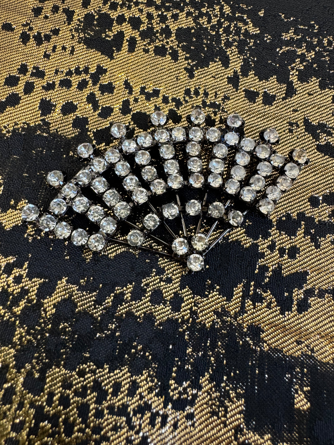 Fan Pendant Brooch