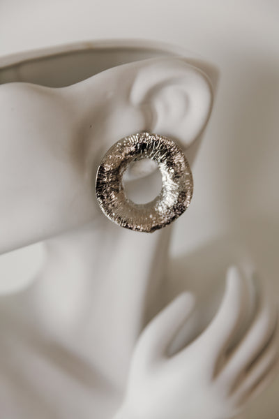 Hole in One Earrings (Silver)