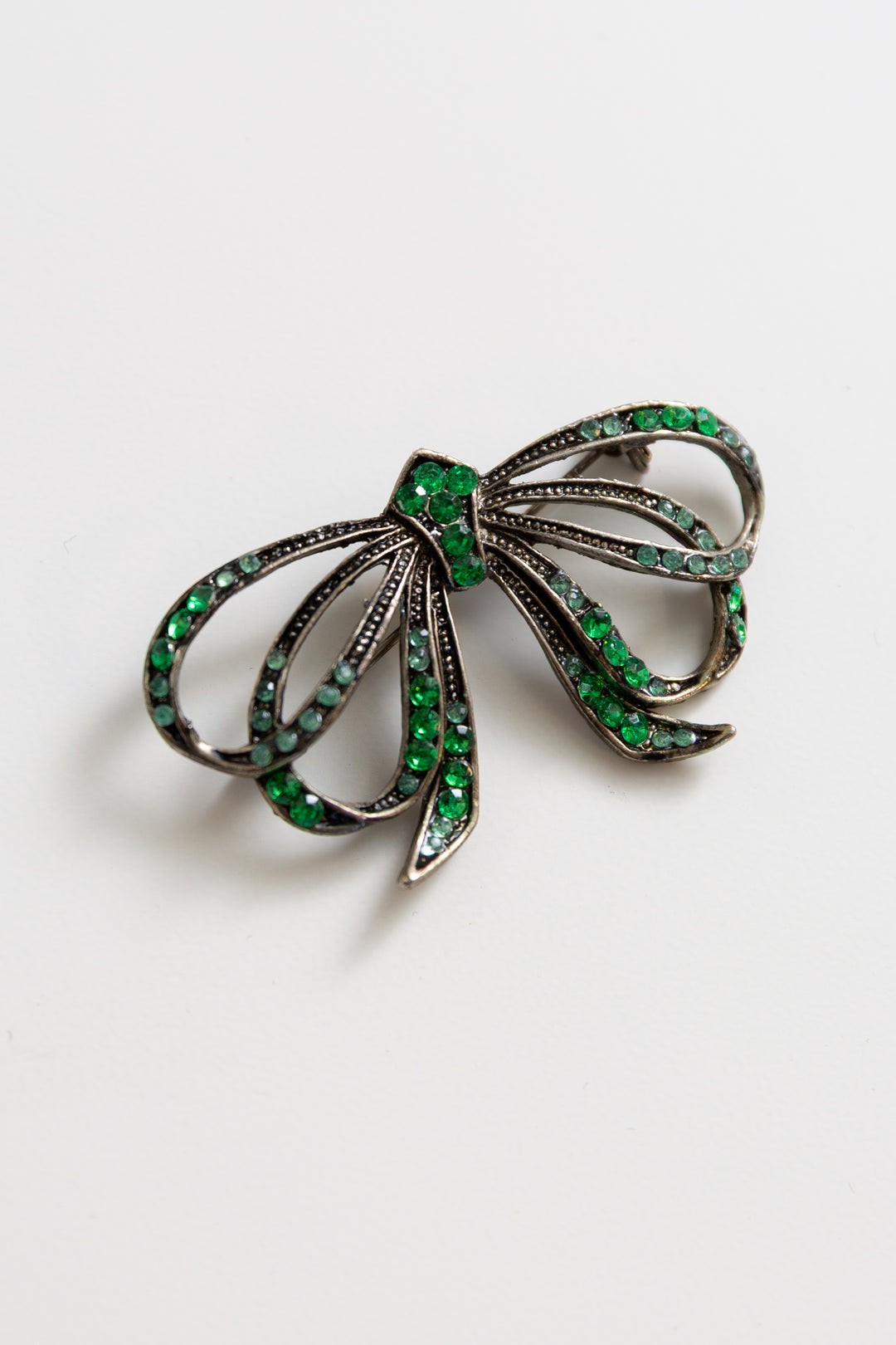 Bow Brooch (Green)