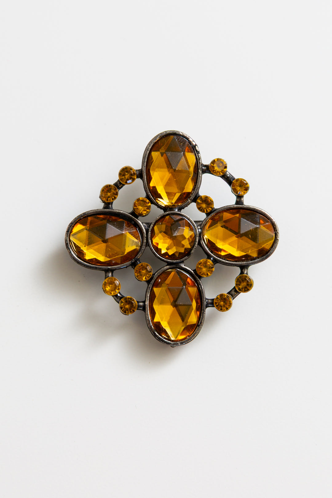 Citrine Brooch