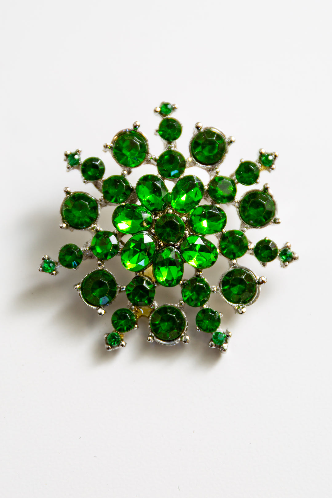 Starburst Brooch (Green)