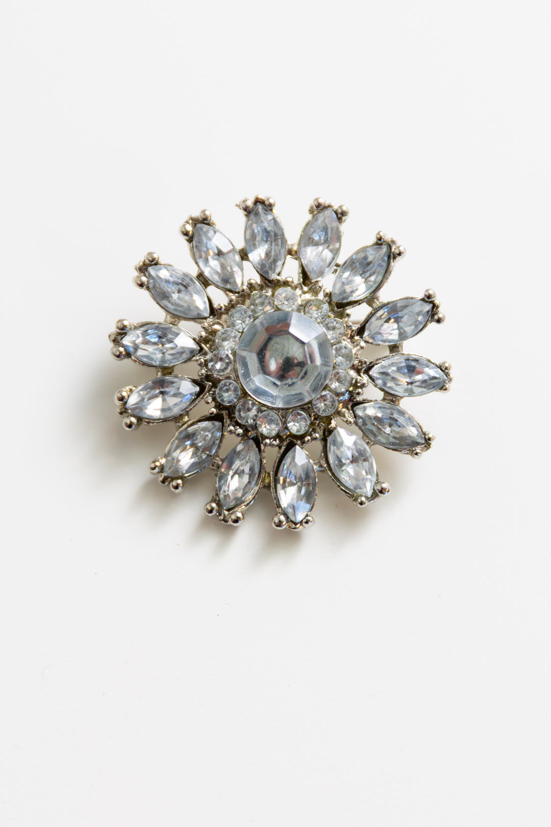 Clear Sun Brooch