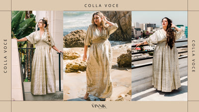 Introducing the byVINNIK Colla Voce Dress: Fashion for All Sizes!