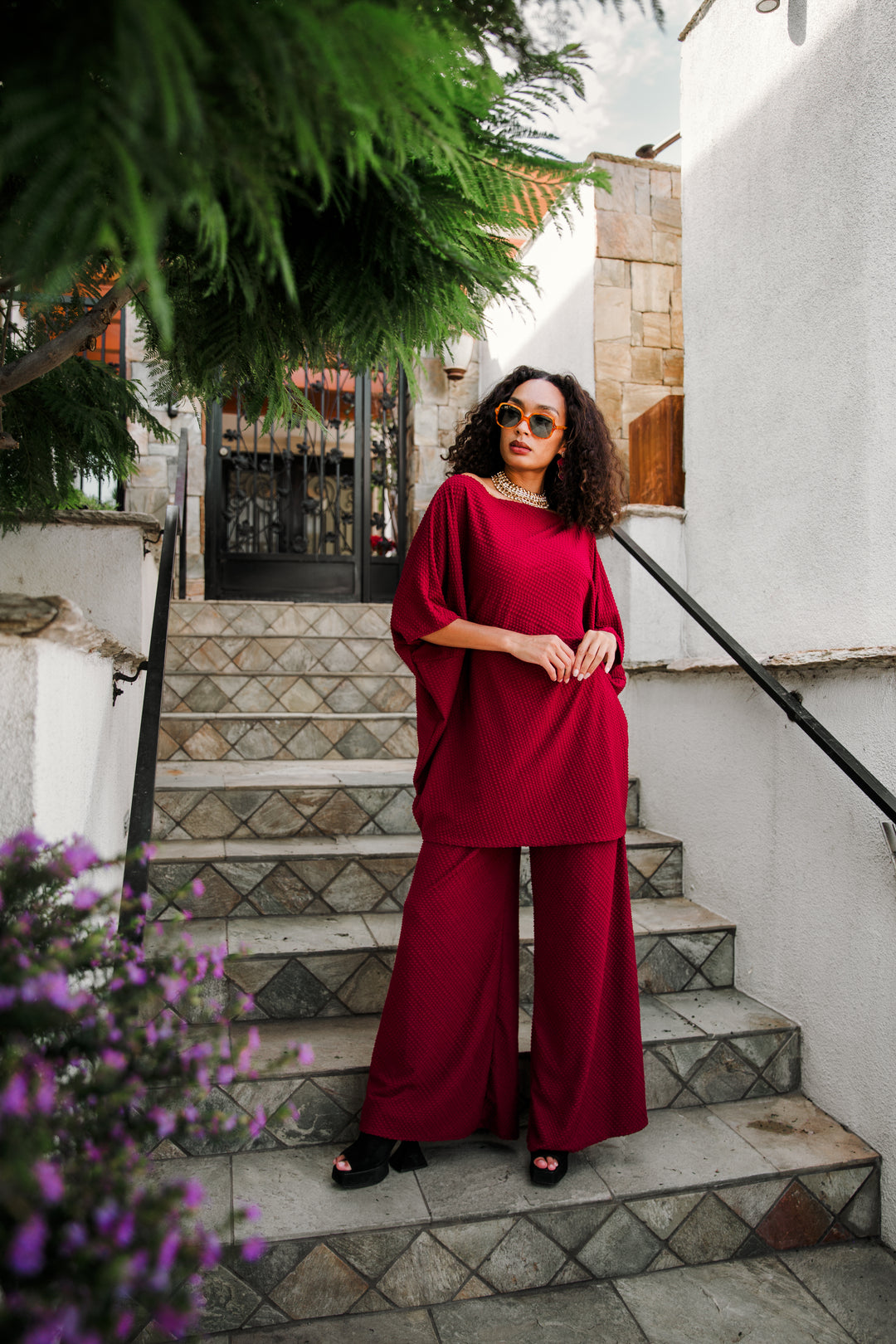 Halftan in "Dots" (Oxblood)