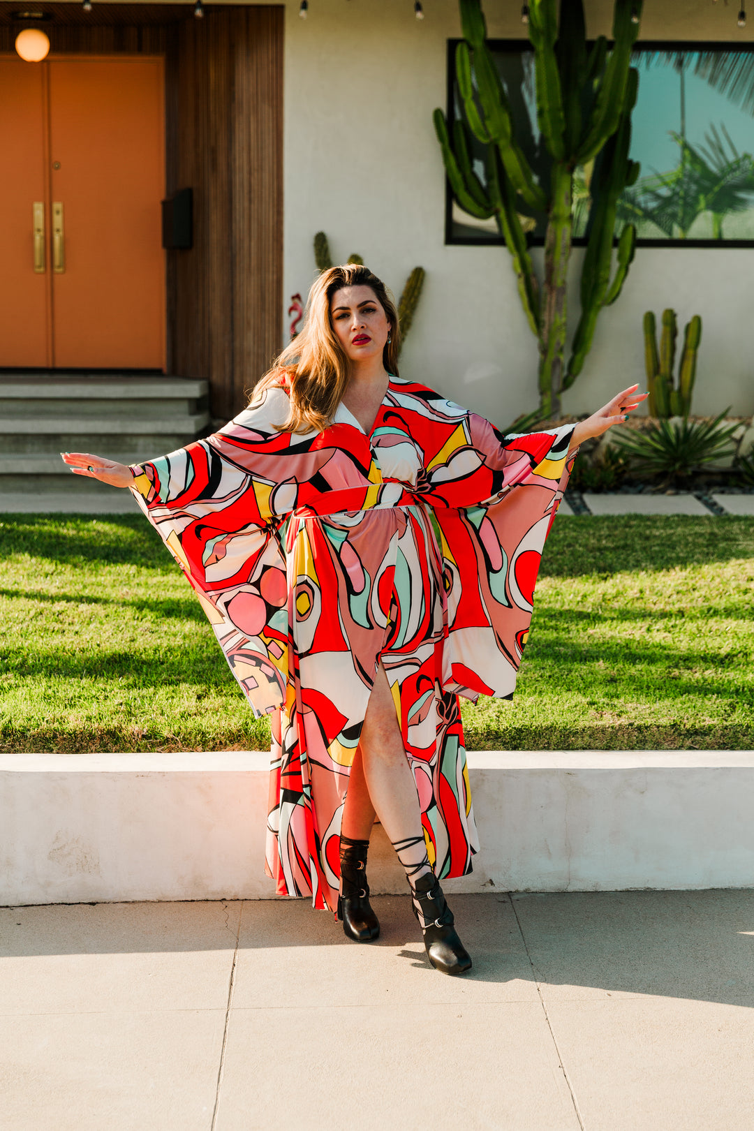 Bohémienne Kimono Robe in “Palm Desert”