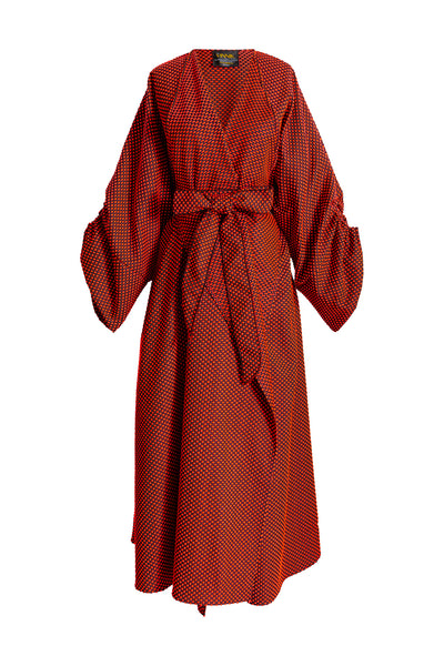 Parisian Coat in "Cosi fan Tutte" (coral)