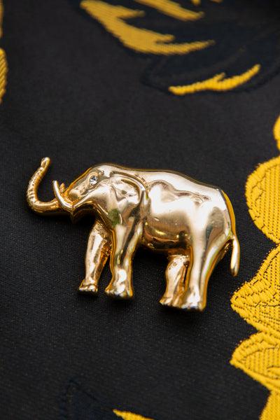 Elephant Vintage Brooch