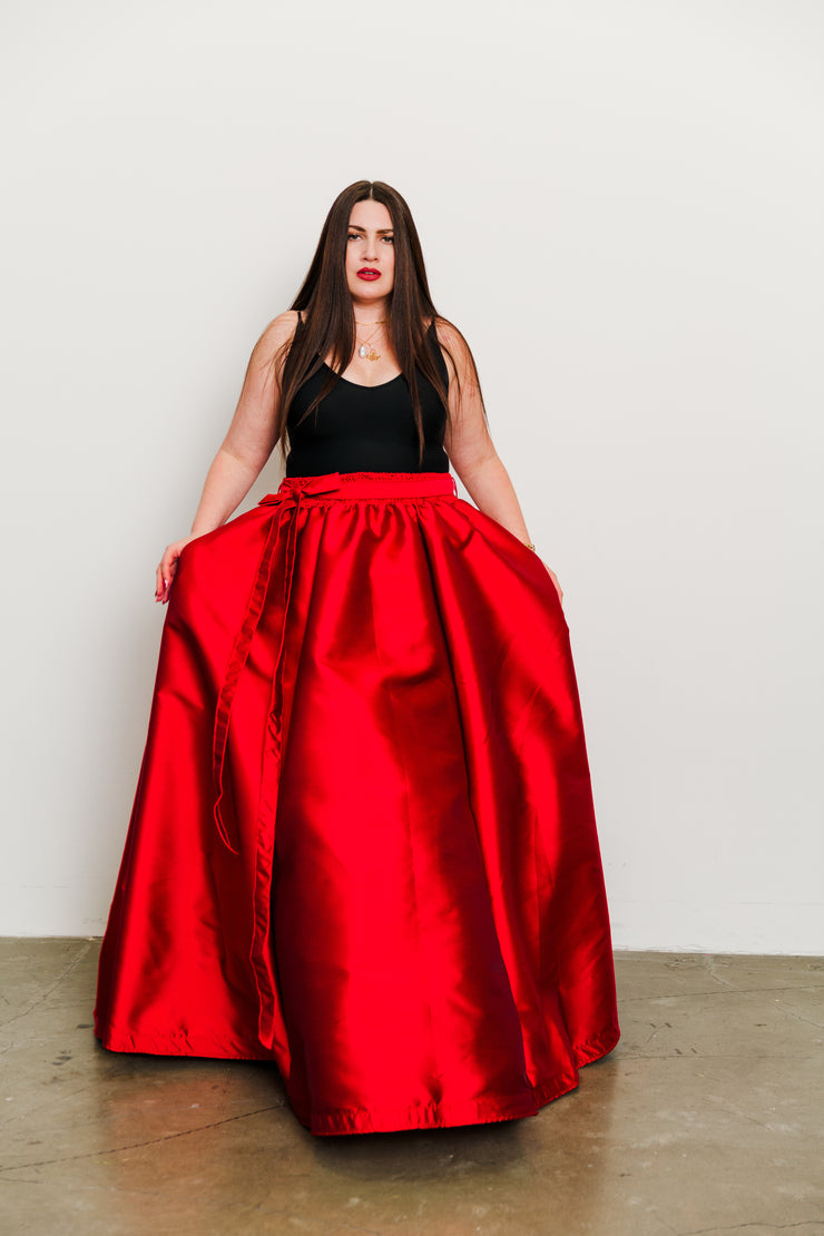 Gala Skirt in "Red Rendezvous"