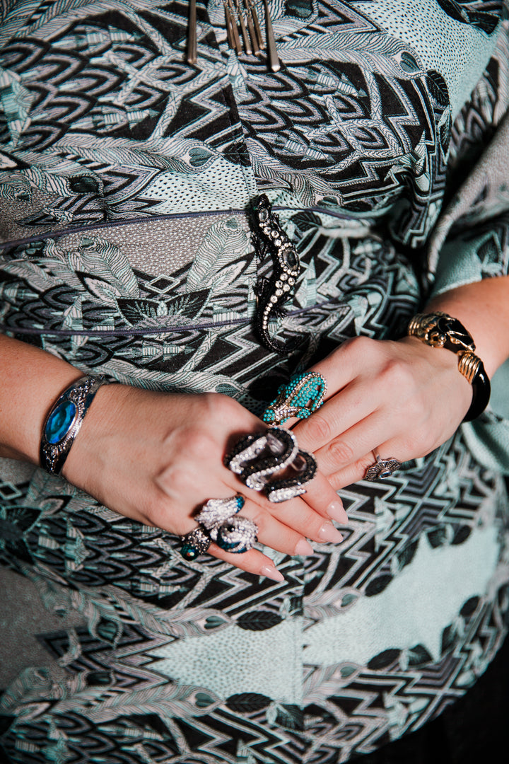 Theater Jacket in “Palm Springs" (Mint)