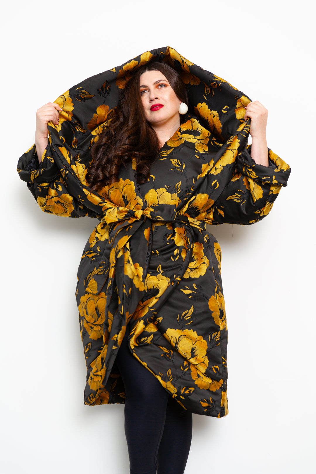 Cocoon Coat in "Pagliacci"