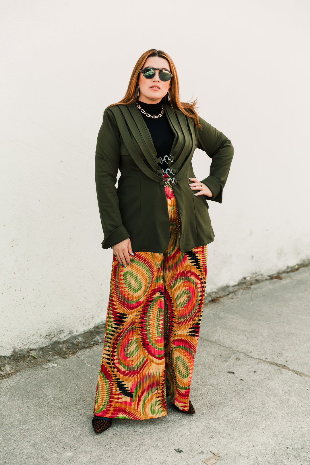 Muse Pants in "Mission Bay Slink”