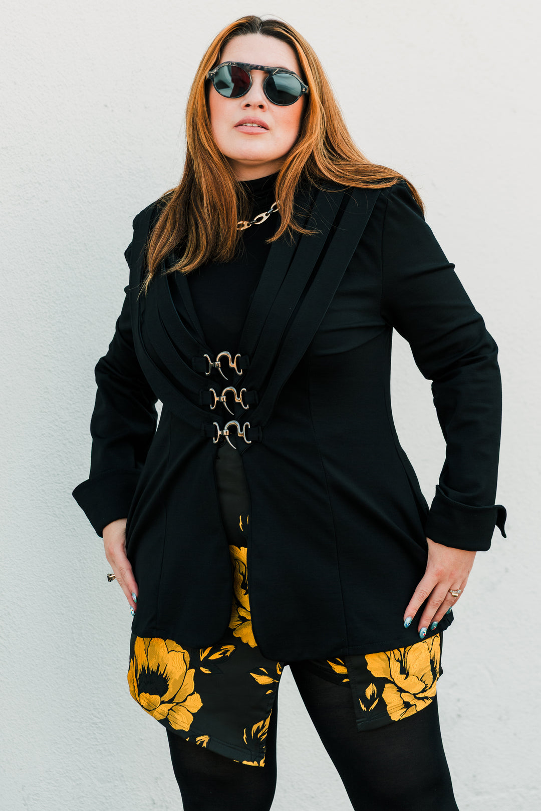Sartorialist Ponte Blazer in "Black”
