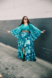 Bohémienne Kimono Robe “Good Luck” (Runway Edition)