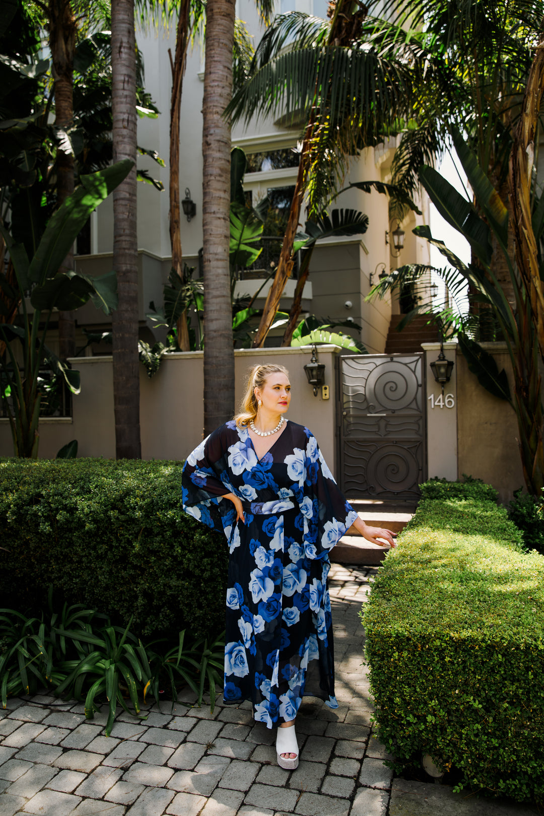 Bohémienne Kimono Robe in “Laura"