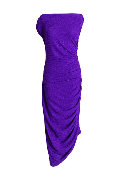 Seconda Donna Dress “Popcorn” (purple)