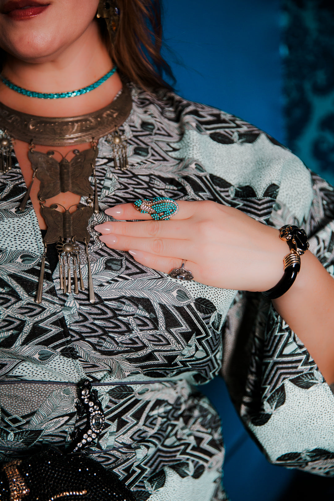 Theater Jacket in “Palm Springs" (Mint)