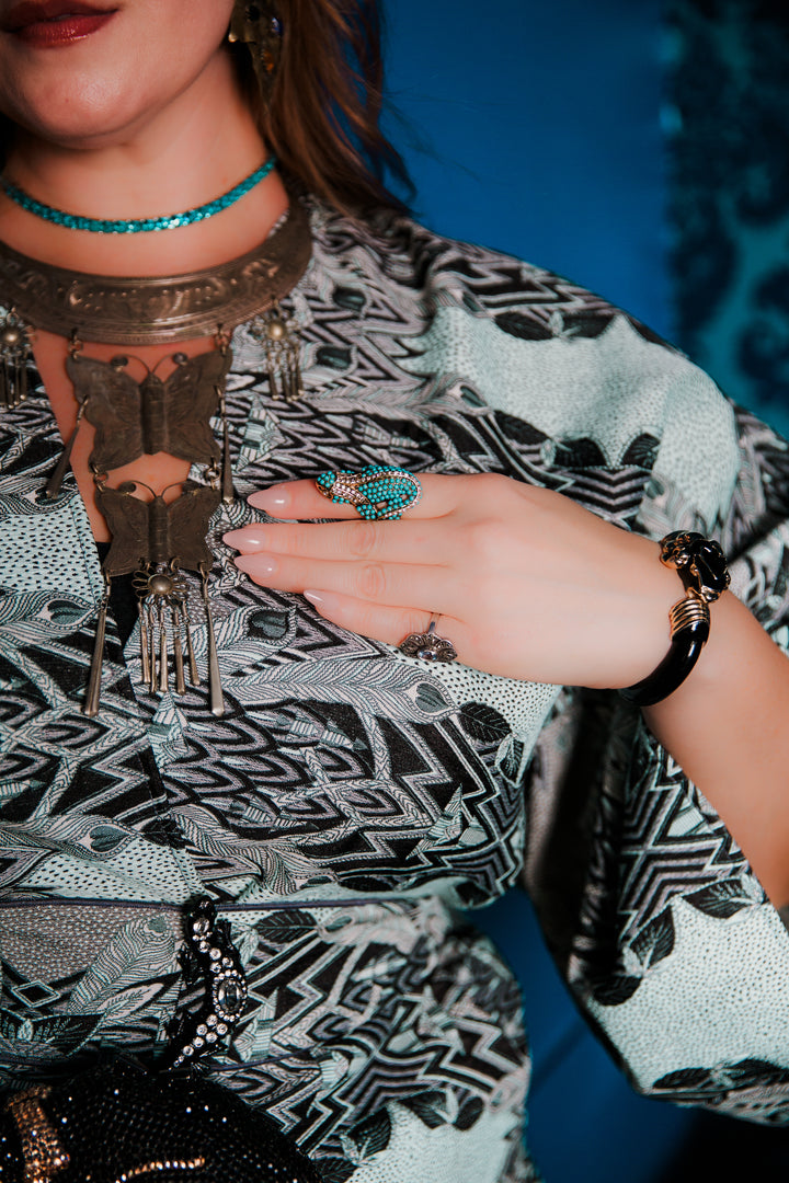 Theater Jacket in “Palm Springs" (Mint)