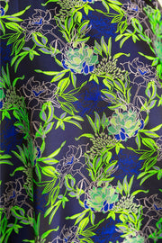 Reversible Opera Coat in "Daphne"  (Blue)