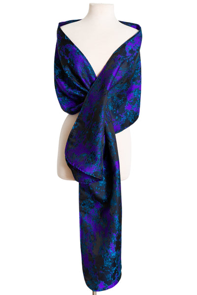 Operetta Wrap "Maometto" (Purple and Blue)