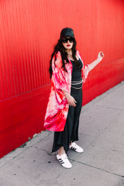 Coloratura Cape in "Tie-Dye For” (Sherbet)
