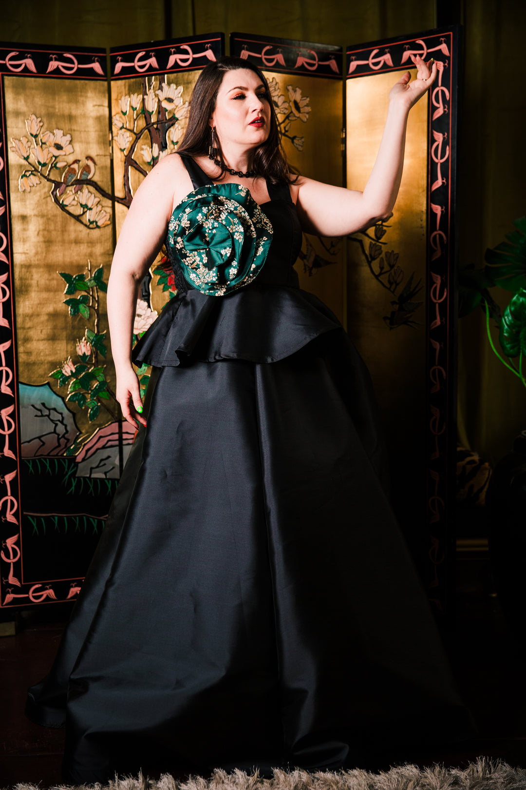 Fleur Interchangeable Rosette in "Madama Butterfly"