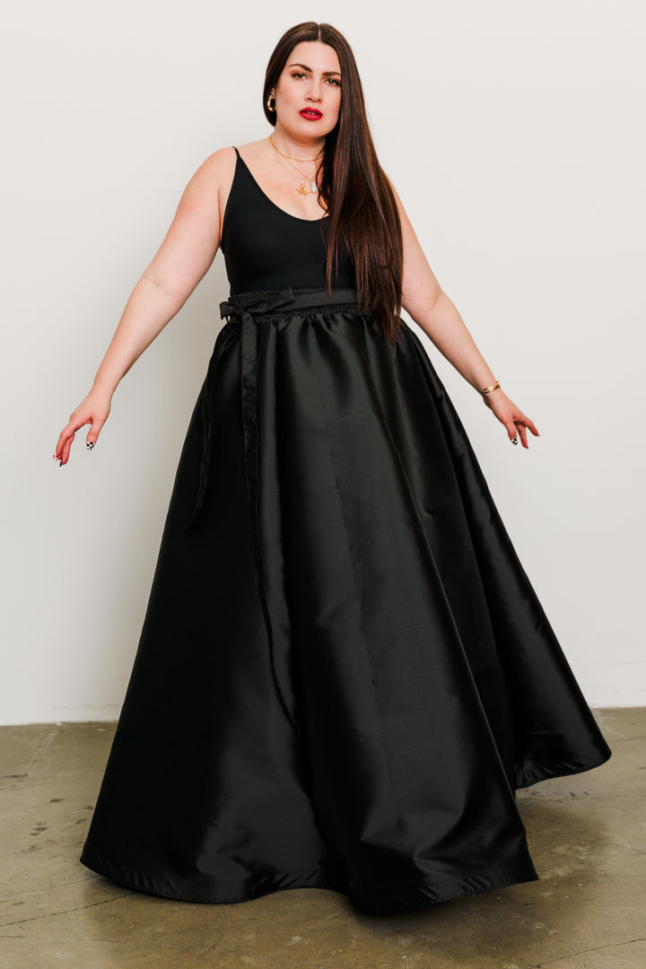 Gala Skirt in "Bad Girl Black"