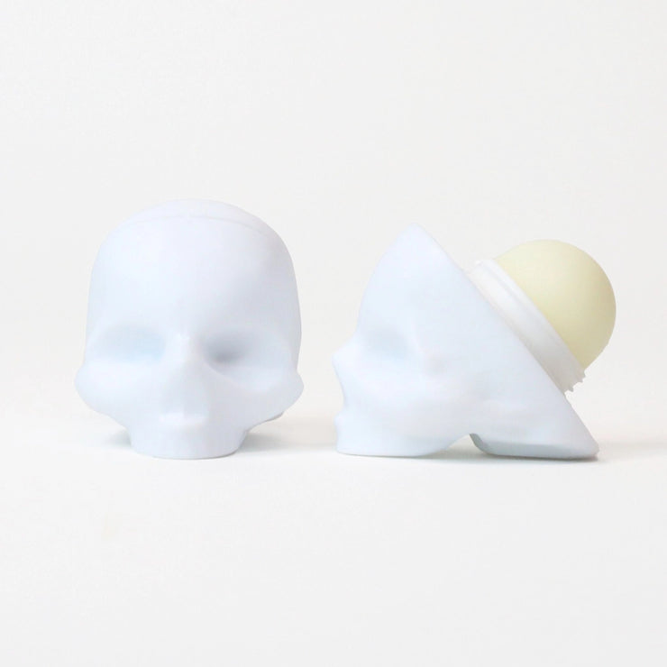 White Skull Lip Balm