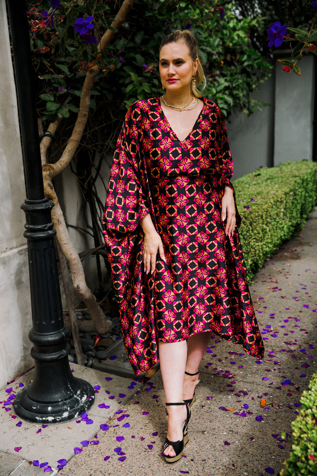 Kaftan in "Tropical Terrace" (Magic Midi)