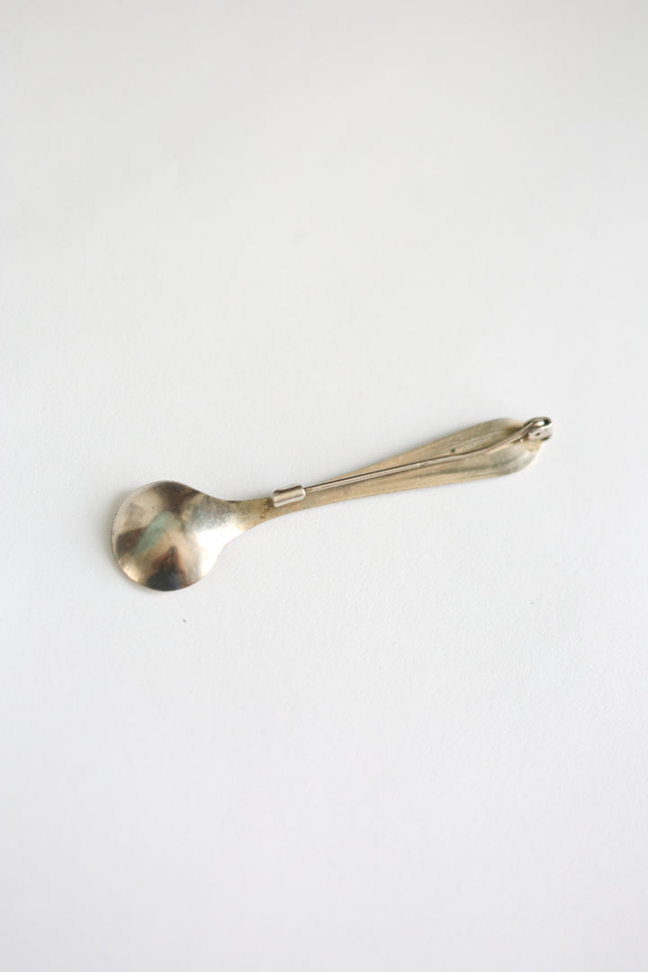 Spoon Brooch