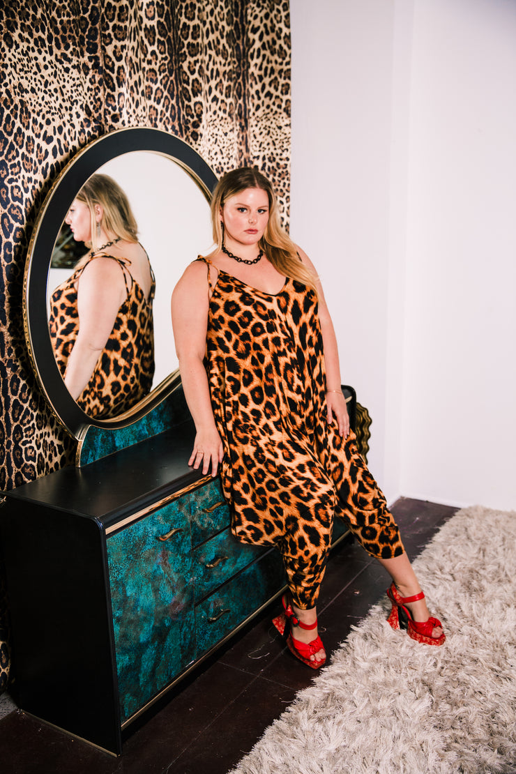 Poiret Jumpsuit in "Oh La Leopard”