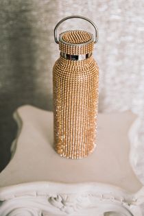Blinged Out HydroFlask (gold)
