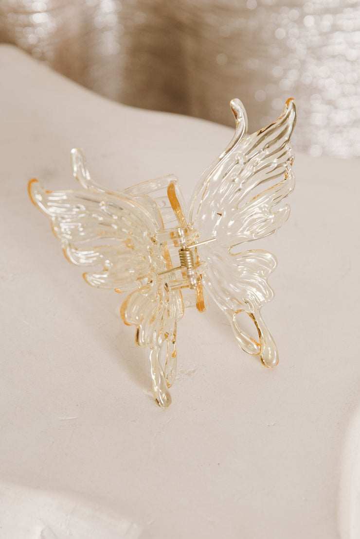 Jumbo Butterfly Claw (Yellow)