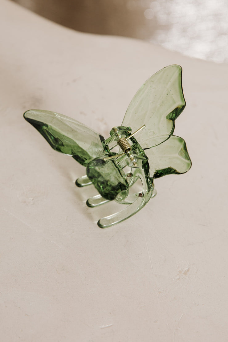 Diamond Butterfly Claw (Green)
