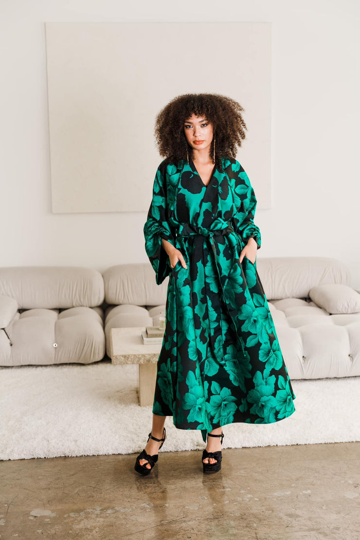 Parisian Coat in “I Lombardi” (Green)