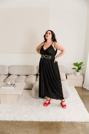 V is for Vinnik Dress in “Black Slink"