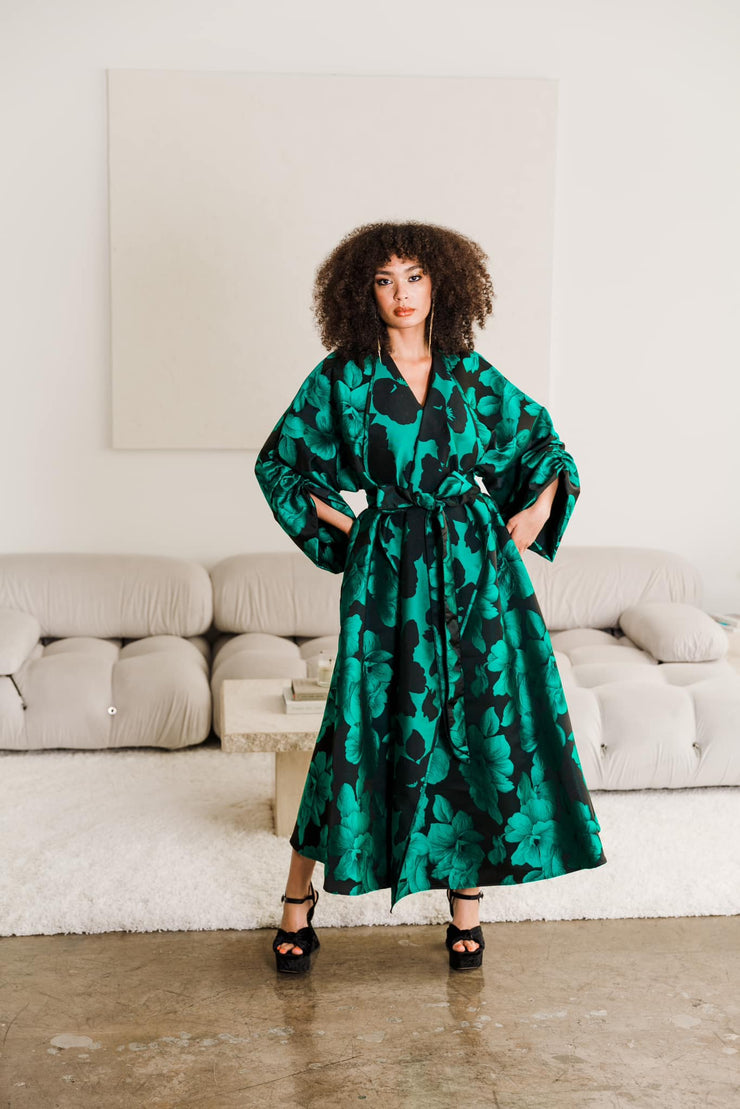 Parisian Coat in “I Lombardi” (Green)