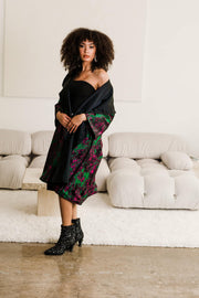 "Maometto" Reversible Opera Coat (Pink & Green)