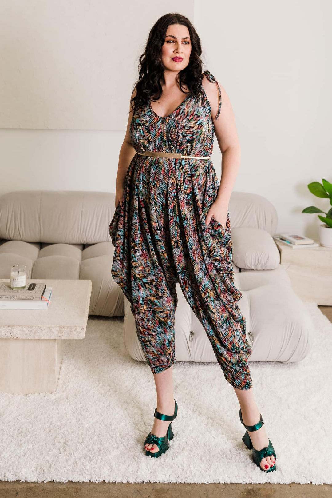 Poiret Jumpsuit in "Kaleidoscope"