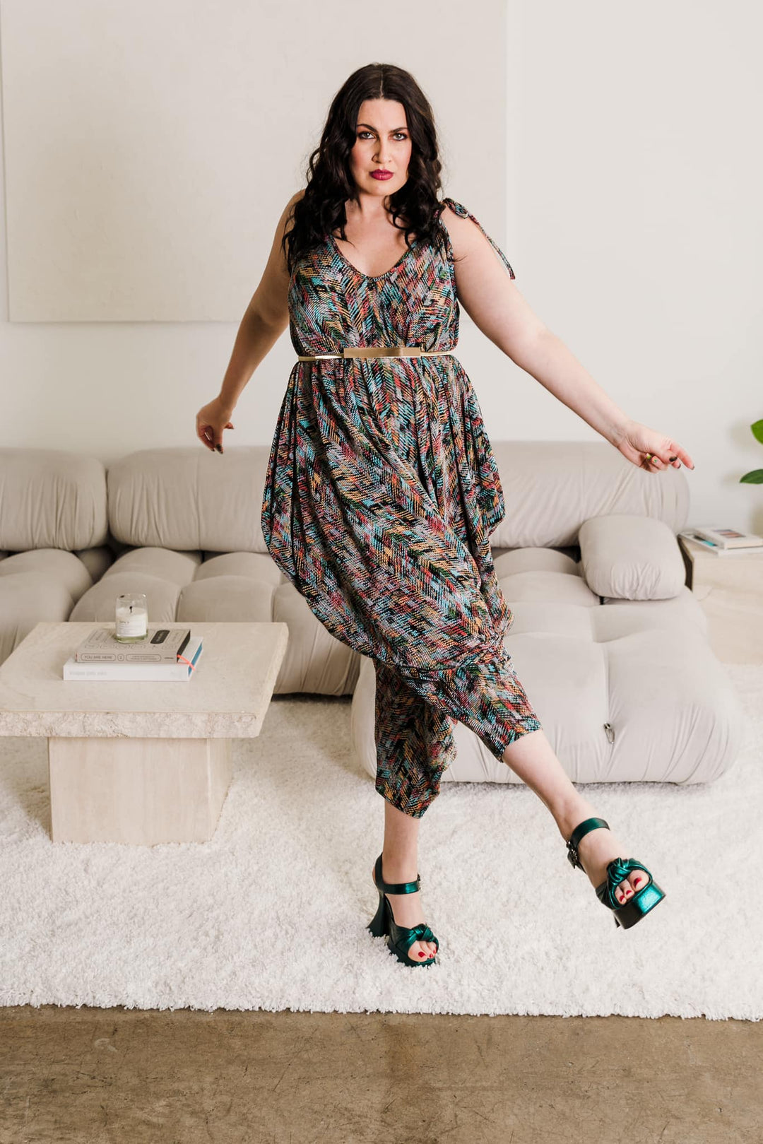 Poiret Jumpsuit in "Kaleidoscope"