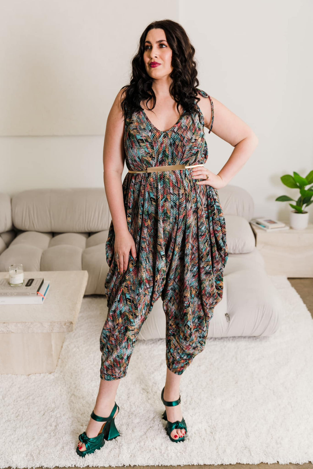 Poiret Jumpsuit in "Kaleidoscope"