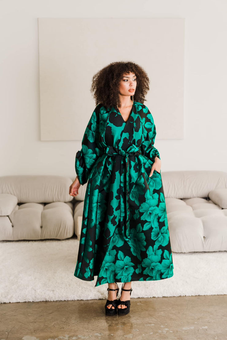 Parisian Coat in “I Lombardi” (Green)