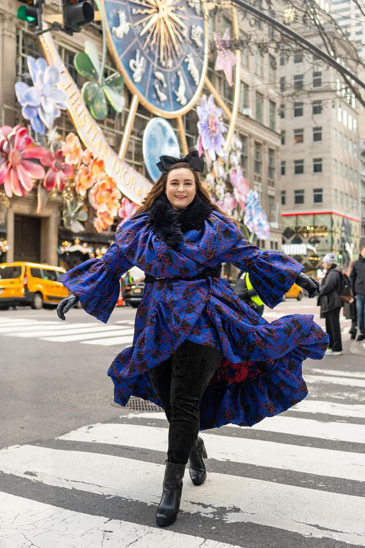 Manhattan Opera Coat in "Giulio Cesare"