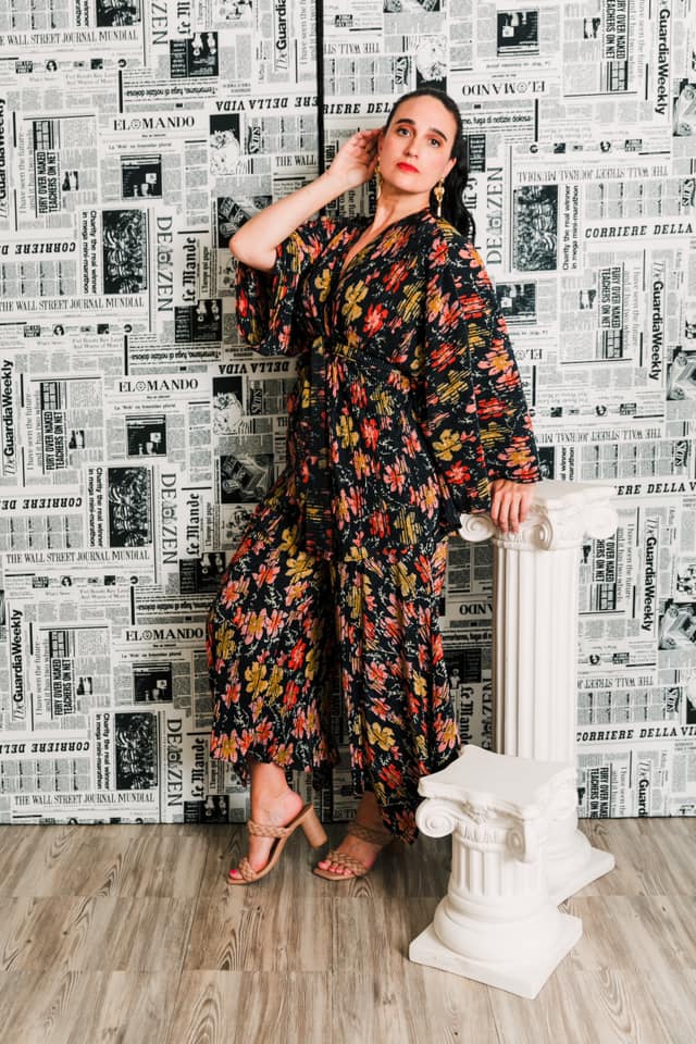 "SLINK SET" Blossom (Black)