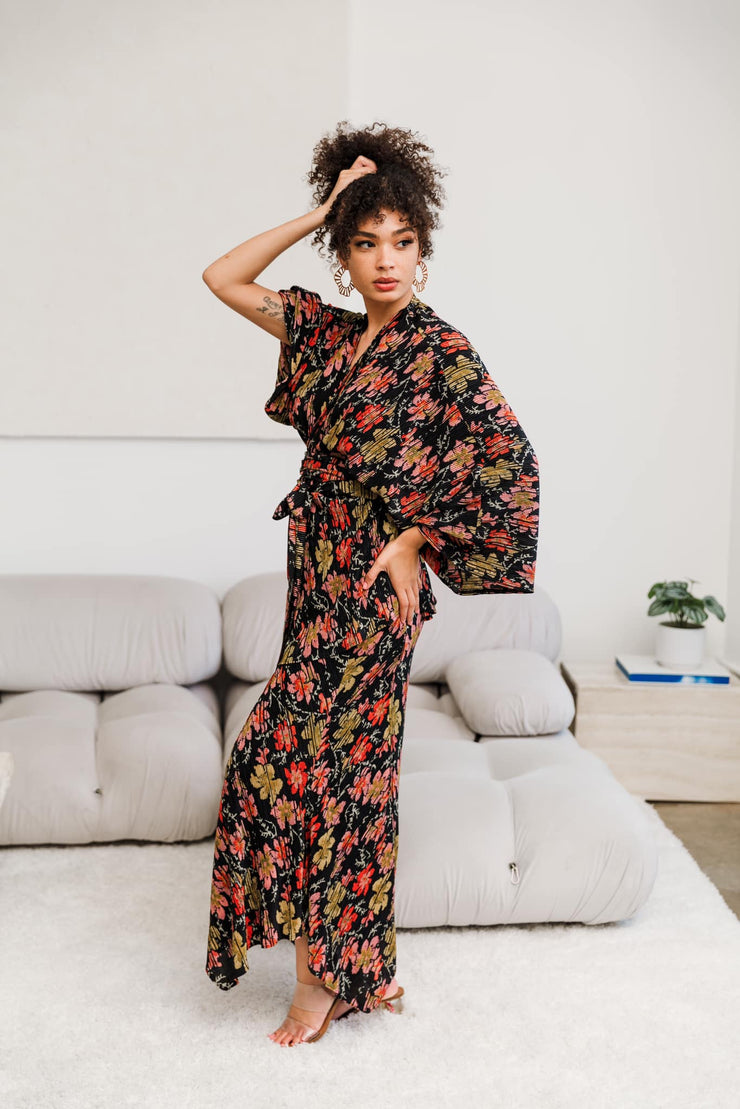 "SLINK SET" Blossom (Black)