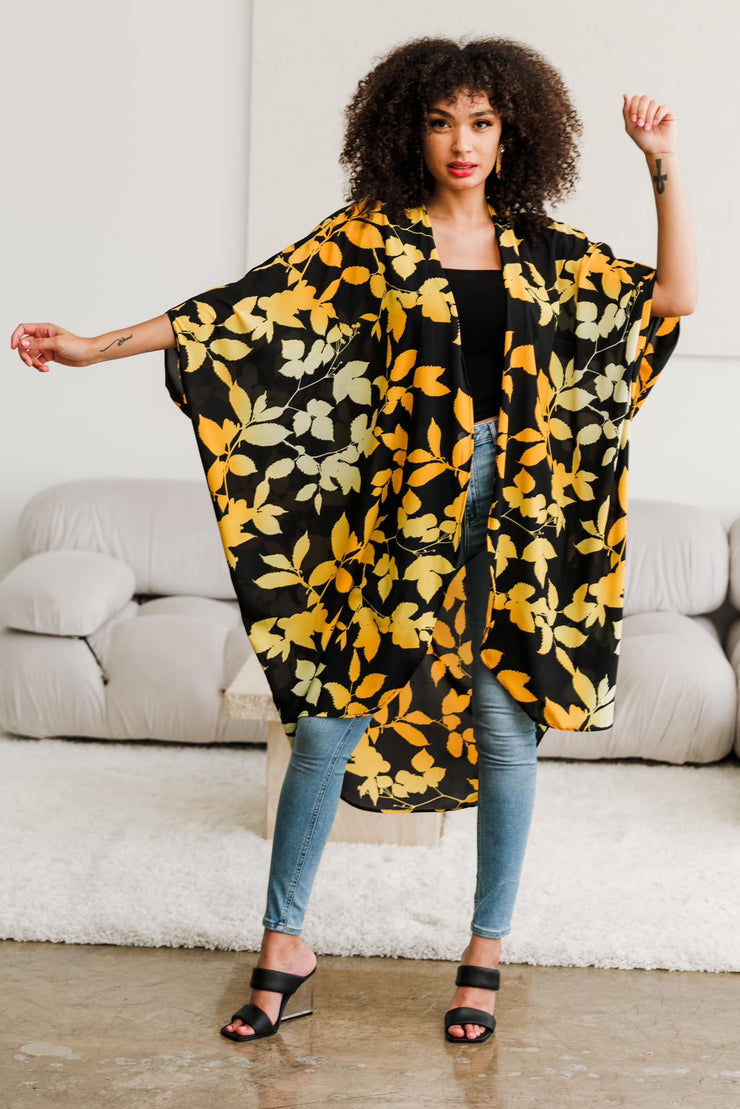 Coloratura Cape "Bursts of Yellow"