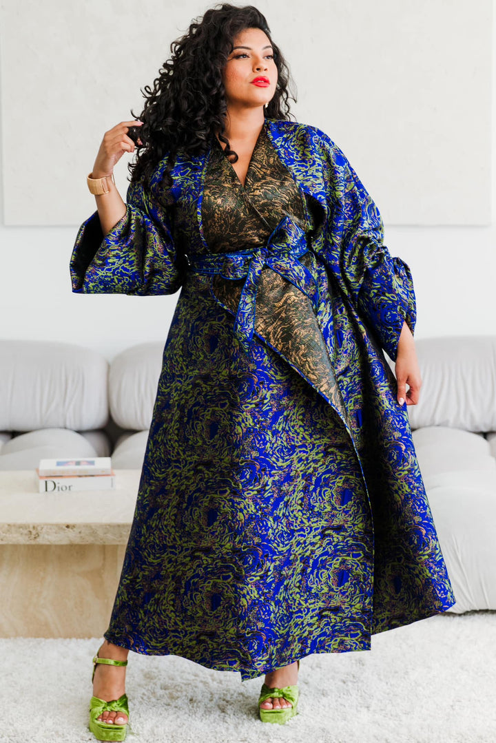 Parisian Coat in "Lucia di Lammermoor" (Blue)