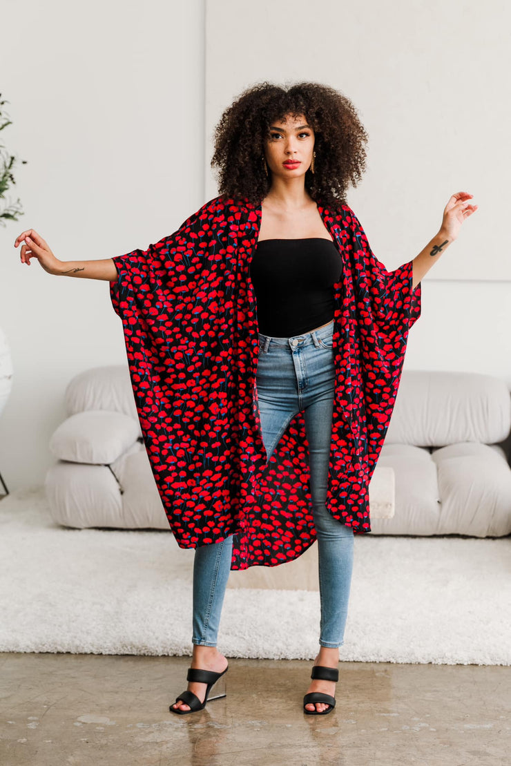 Coloratura Cape "Tempestuous Tulip"