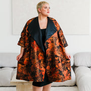 Reversible Opera Coat in "La Straniera"