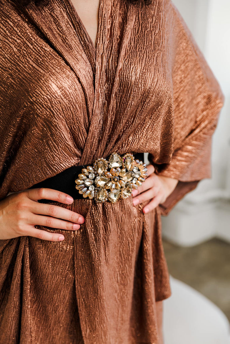 Floral Essence Belt (Champagne)