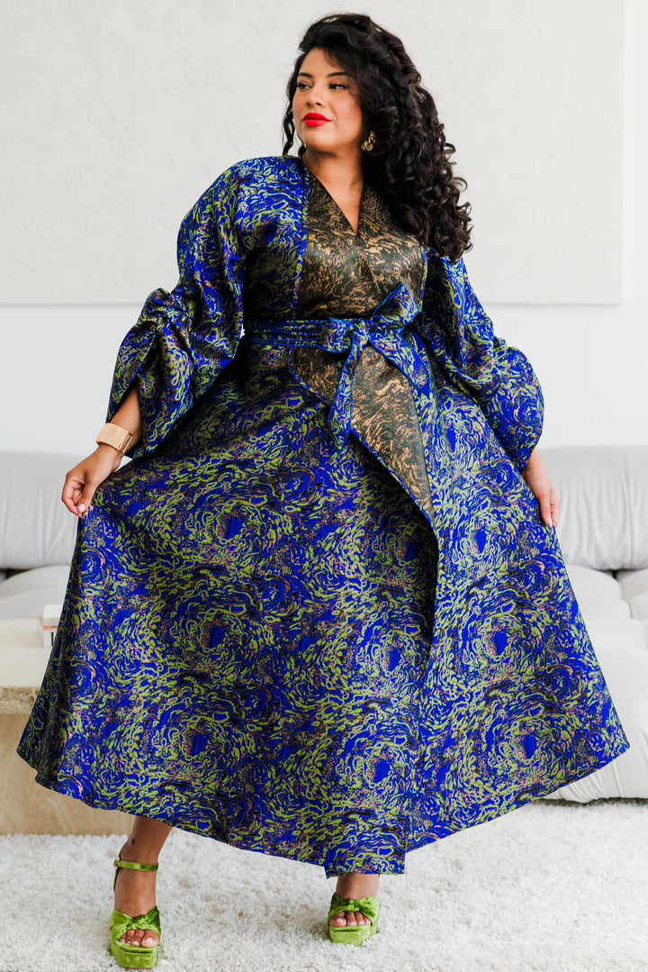 Parisian Coat in "Lucia di Lammermoor" (Blue)